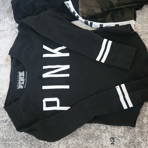 PINK Victoria's Secret Lounge Tops, Size S, M, L - Picture 2 of 15